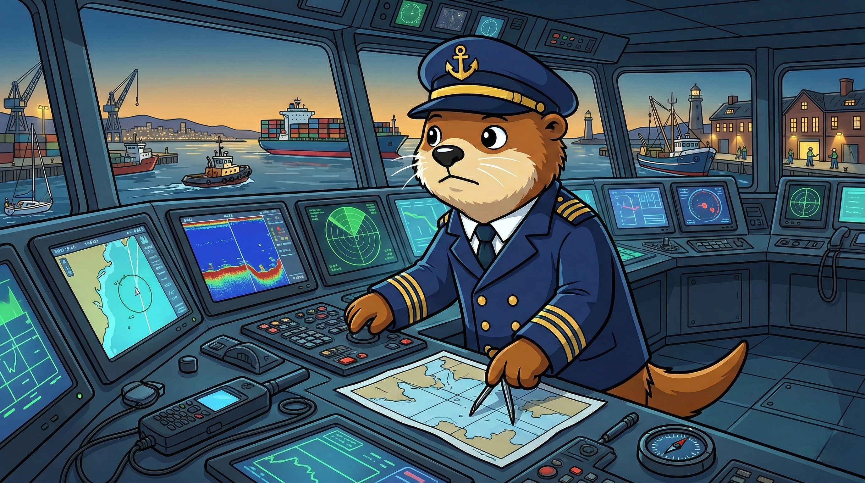 autter Checking Otter